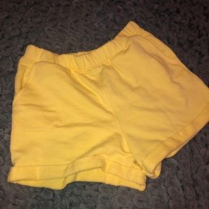 Forever 21 Shorts (Yellow)